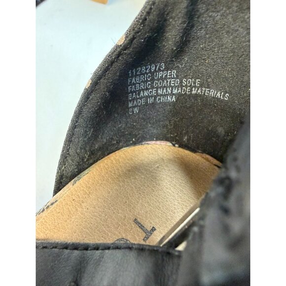 Torrid Women’s Size 8W Floral/Poka Dot Block Heels Open Toe Ankle Straps Sandals - Picture 11 of 13